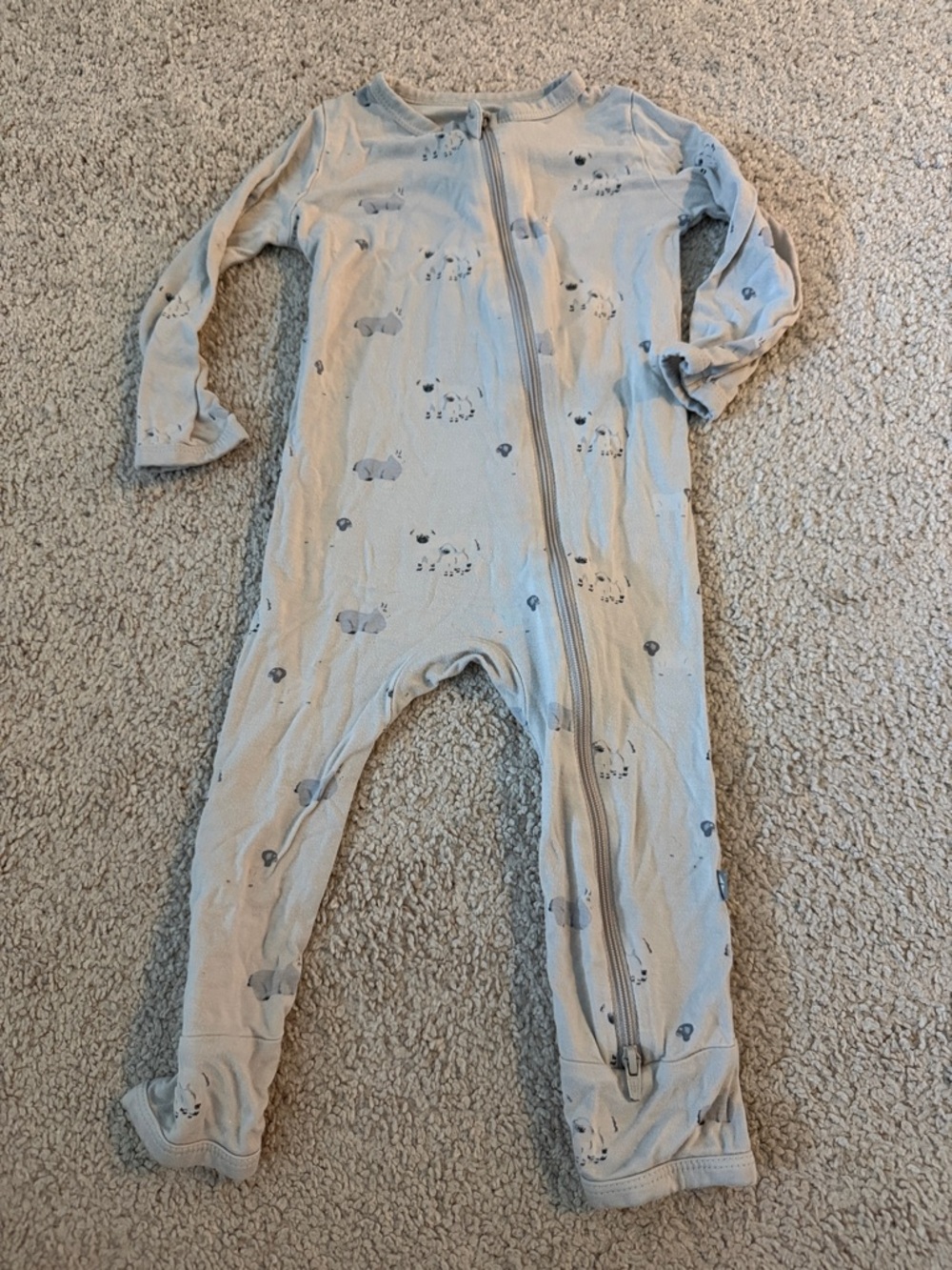 Kyte BABY sheep Romper
